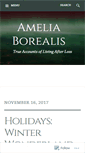 Mobile Screenshot of ameliaborealis.com